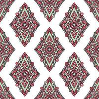 Native tribal pattern, outline style vector