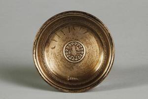 Turkey, 2021 - Antique silver ashtray from the Ottoman period photo