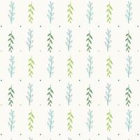 Botanical seamless vector pattern design