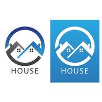 House logo and symbol vector image