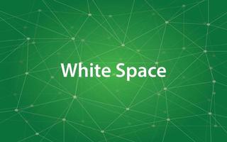 illustration text white space in design and typography vector