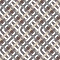 Seamless beige vector background with braided ornament