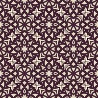 Fondo de ornamento de patrón simple de dos colores. forma abstracta perfecta vector