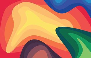 Abstract Coloful Wave vector