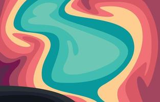 Abstract Cloudy Wave vector