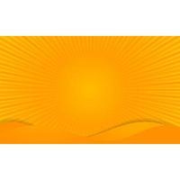sunburst background design yellow color wave illustration vector
