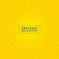 sunburst background design yellow color halftone vector