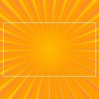 sunburst background design yellow color vector