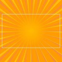 sunburst background design yellow color vector