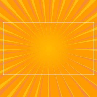 sunburst background design yellow color