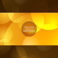 gradient color yellow abstract circle background vector