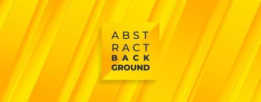 yellow abstract background shape design vector