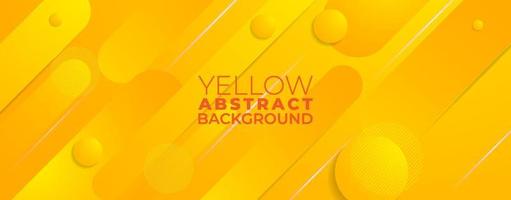 shape yellow abstract background vector