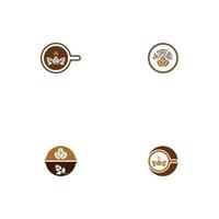 coffee bean icon vector