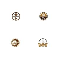 coffee bean icon vector