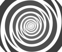 Ilustración de fondo de línea abstracta de círculo remolino vector