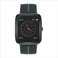 Modern smartwatch with fitness tracker app vector