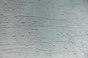 rain on glass photo