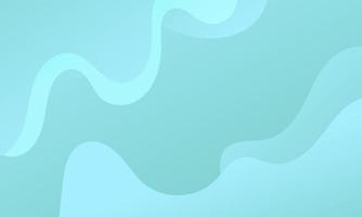 Abstract Blue Fluid Wave Background vector