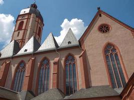S t. Iglesia Stephan en Mainz, Alemania foto