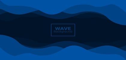 Abstract wave background. Abstract design templates for brochures, pamphlets, magazines, business cards, branding, banners, headers, book covers, notebook vector backgrounds Stock Illustration