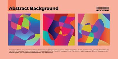 Abstract mosaic background vector