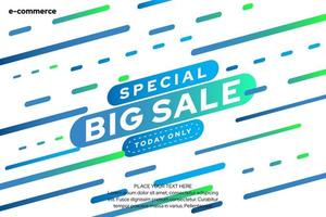 Vector Abstract Sales Promotion Banner Template Vector Eps 10 suitable for social media post, brochure, poster, web banner etc.