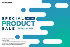 Vector Abstract Sales Promotion Banner Template Vector Eps 10 suitable for social media post, brochure, poster, web banner etc.