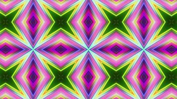 Abstract multicolored texture background kaleidoscope video