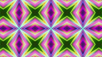 Abstract multicolored texture background kaleidoscope video