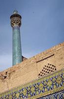 persian islamic architecture detail of imam mosque in esfahan isfahan iran