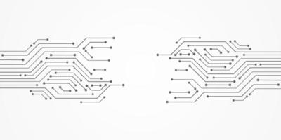 Abstract Technology Background, circuit board pattern vector