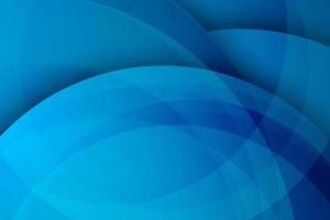 Abstract blue background, circular overlay vector