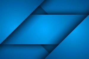 Abstract blue background, triangle overlap vector