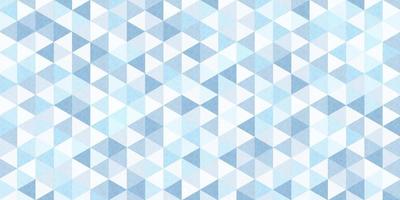 blue gradient triangular pattern with circle tracery inside, abstract geometric polygonal background vector