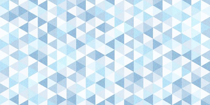 blue gradient triangular pattern with circle tracery inside, abstract geometric polygonal background