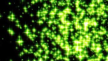 animazione di sfondo di particelle verdi video