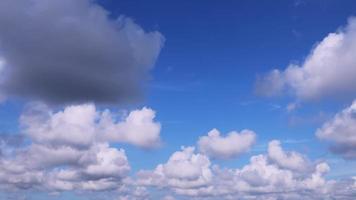 wolk time-lapse natuur achtergrond. video