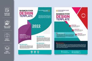 Business Flyer Design Template.eps vector
