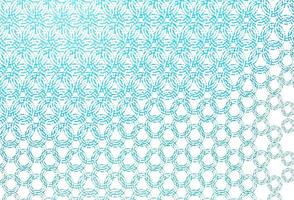 Light blue, green vector pattern with spheres.