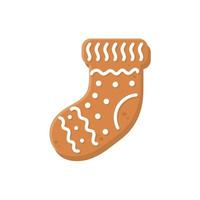 Christmas cookies. Sweet Bread for Kids at Christmas vector