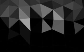 Dark Silver, Gray vector blurry triangle template.