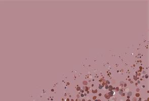 Light Red vector background with liquid shapes.