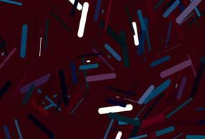 Dark red vector template with repeated sticks.