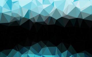 Light BLUE vector shining triangular pattern.