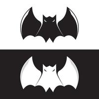 Bat logo template vector icon design