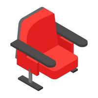 Cinema Chair  Concepts vector