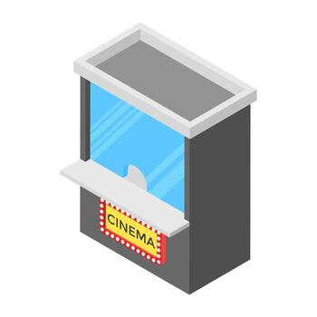 Ticket Counter Concepts vector