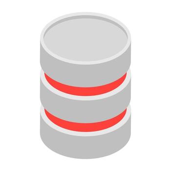 Trendy Database  Concepts vector