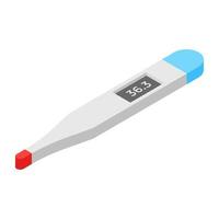 Trendy Glucometer Concepts vector